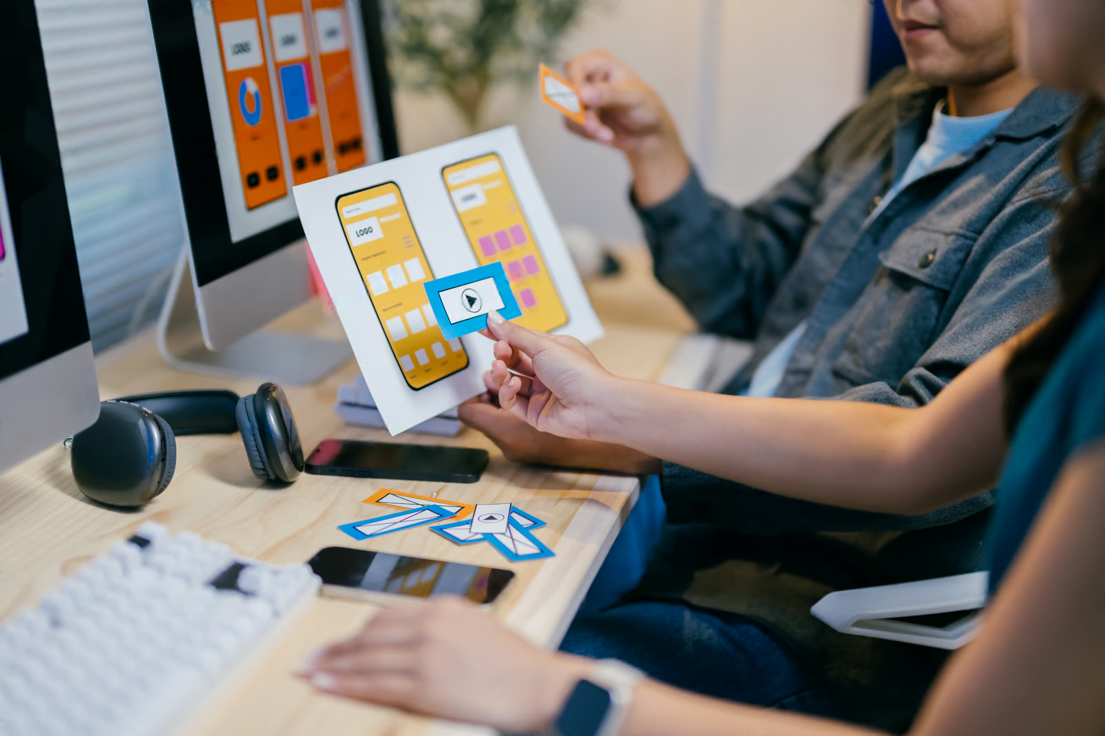 Why Your Business Needs a Responsive Web Design. 1 Responsive web design concept showing multiple devices with website layout